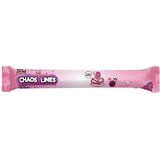 Chaos Candy Chaos Lines, bombone sa slatkim punjenjem, grožđe i jagoda, 26g Cene