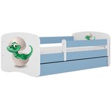 HAPPYKIDS Dječji krevet Dreamy mali dinosaurus 180x80 bez madraca s ladicom Plava | shoptok.hr