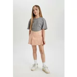 Defacto Girl Gabardine Regular Fit Skirt