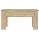  Stolić za kavu boja hrasta 101x49x52 cm konstruirano drvo | shoptok.hr