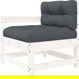 Maison Chic Vrtni Stoli - Stol za vrt z blazino trdna borovina JS786, (21878498) | Shoptok.si