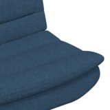  Vrtljiv stol Modra 63 x 75 x 76 cm blago, (5000288943) | Shoptok.si
