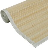  Pravokutni tepih od prirodnog bambusa 150 x 200 cm | shoptok.hr
