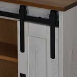 vidaXL Viseći ormarić HALDEN s kliznim vratima bijeli 49x22,5x70cm bor | shoptok.hr