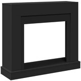 vidaXL Okvir za kamin crni 100 x 30 x 87,5 cm od konstruiranog drva | shoptok.hr