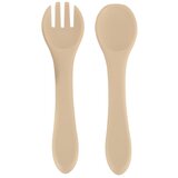  Silikonski pribor u obliku sove, 9 el. bež | shoptok.hr