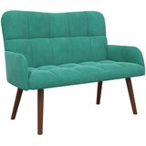 SOFA za dvije osobe Tirkizna 115 x 61 x 87 cm Baršun | Eponuda.com