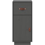  Komoda siva 34 x 40 x 75 cm od masivne borovine | shoptok.hr