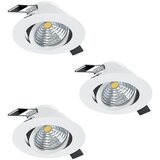 Eglo Ugradbena LED svjetiljka (Topla bijela, Promjer: 8,8 cm, 3 Kom.) Cijene