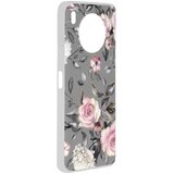 Techsuit Marble Series maska za Huawei Nova 8i Bloom of Ruth Gray | shoptok.hr