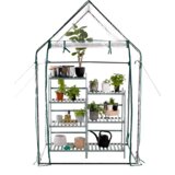 Kondela Mini rastlinjak, zelena/prozorna, PUBOL | Shoptok.si