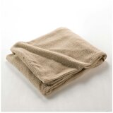 Douceur d intérieur Bež odeja iz flisa 180x220 cm Curly Wooly – Cene