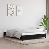 Okvir za krevet bez madraca crni 140x200 cm od tkanine | shoptok.hr
