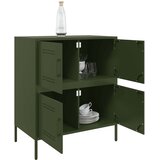  Komoda maslinastozeleni 68 x 39 x 79 cm čelična | shoptok.hr