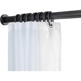 Wenko crna teleskopska kupaonska šipka Luz, dužine 110-185 cm | shoptok.hr
