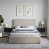  Noćni ormarić za montažu na zid 2 pcs Crna 33 x 34,5 x 20 cm | Eponuda.ba