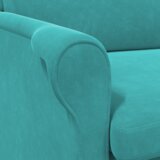  Tirkizna fotelja Tirkizna Tkanina Standard Ergonomska | shoptok.hr