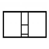 Olimp Sport Ram nosač košarkaške table 1800x1050 mm | ePonuda.com