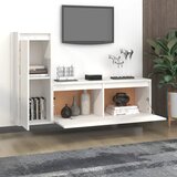  ormarići 2 kom bijeli od masivne borovine | shoptok.hr