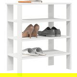 vidaXL Stalak za cipele bijeli 61x32x70 cm izrađeno drvo | shoptok.hr