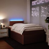 Box spring krevet s madracem ružičasti 120 x 200 cm baršunasti | shoptok.hr