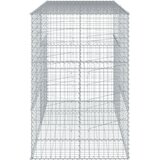  Gabionska košara s poklopcem 200x100x150 cm pocinčano željezo | shoptok.hr