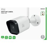 Deltaco SMART HOME WiFi kamera VANJSKA, IP65 certifikat, 2MP, ONVIF, IR noćni mod, BIJELA | shoptok.hr