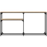  Konzolni stol boja hrasta 145 x 22,5 x 75 cm konstruirano drvo | shoptok.hr