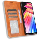 INORCO Za Infinix Hot 30 Play Retro PU usnjena torbica za telefon Folio Stojalo Denarnica Zaščitna lupina, (22036129) | Shoptok.si