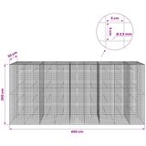  Gabion s žicom debljine 3,5 mm i mrežom 5x5 cm 450x30x200 cm Slike