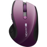 Canyon 2.4Ghz wireless mouse, optical tracking - blue LED, 6 buttons, DPI 1000/1200/1600, Purple pearl glossy - CNS-CMSW01P Cene