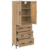  Highboard 2 kom. Umjetnički hrast 69,5 x 34 x 180 cm | shoptok.hr