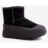 Big Star Warm Suede Snow Boots on Platform | shoptok.hr