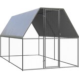  kavez za kokoši 2 x 4 x 2 m od pocinčanog čelika | Eponuda.com