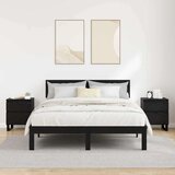  Noćni ormar 2 pcs Crni hrast 40 x 35 x 50 cm Konstruirano drvo | shoptok.hr