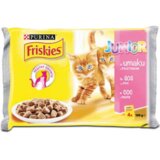 Friskies Junior piščanec v omaki 4 x 85 g Cene