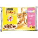 Friskies cat junior sos piletina mv 4x85g hrana za mačke