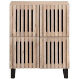  Komoda 60 x 34 x 75 cm od masivnog drva manga | shoptok.hr