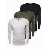Ombre Clothing Men's plain longsleeve - mix 3 | Shoptok.si