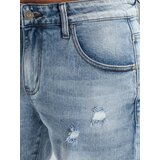 DStreet Spodenki męskie jeansowe niebieskie | Shoptok.si
