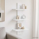  Zidna polica Bijela 30 x 13,5 x 64,5 cm Prerađeno drvo | shoptok.hr