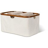 Bigso Krem tekstilna složiva košara za rublje Bamboo/Linen – | shoptok.hr