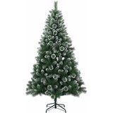  Umjetno božićno drvce s kuglicama 180 cm 300 LED lampica - 180 cm s LED-ima i ružičastim lopticama | shoptok.hr