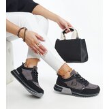 Gemre Black and grey platform sneakers Sinika | Shoptok.si