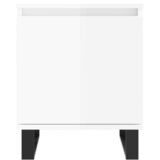  Noćni ormarići 2 kom sjajni bijeli 40x30x50cm konstruirano drvo | shoptok.hr
