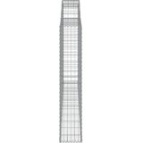  Lučne gabionske košare 2 kom 300x30x160/180cm pocinčano željezo | shoptok.hr