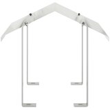  Dimnjački poklopac Srebrno 40 x 40 x 37,5 cm Nehrđajući čelik | shoptok.hr