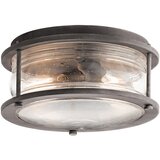 Elstead Lighting Elstead Ashland Bay 1-svetilna kopalniška vgradna zunanja stropna svetilka, cink, IP44, E27, (22098600) | Shoptok.si