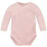 Pinokio Kids's Lovely Day Wrapped Bodysuit LS Pink Stripe