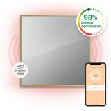 Klarstein La Palma 500 pametni grijač 2 u 1 infracrveni konvektor 60x60cm 500W ogledalo prednje Cijene